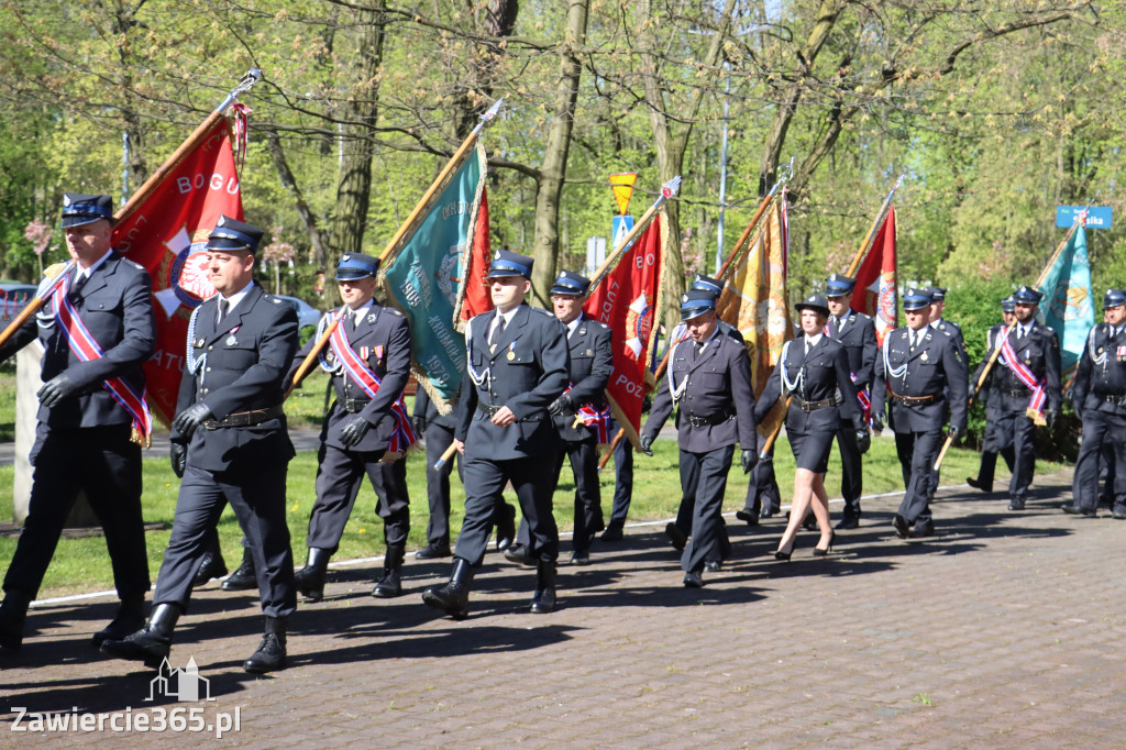 Fotorelacja Zawiercie: 235. rocznica uchwalenia Konstytucji 3 Maja