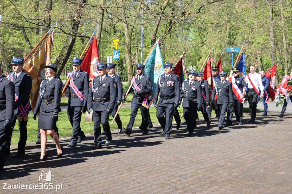 Fotorelacja Zawiercie: 235. rocznica uchwalenia Konstytucji 3 Maja