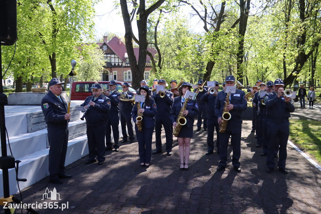 Fotorelacja Zawiercie: 235. rocznica uchwalenia Konstytucji 3 Maja