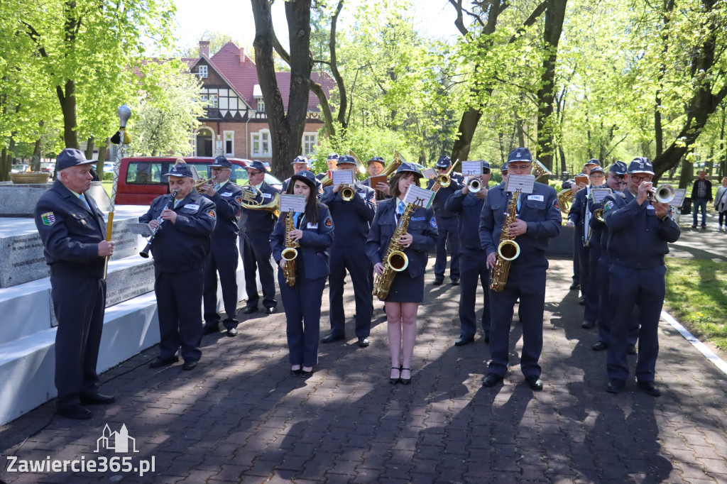 Fotorelacja Zawiercie: 235. rocznica uchwalenia Konstytucji 3 Maja