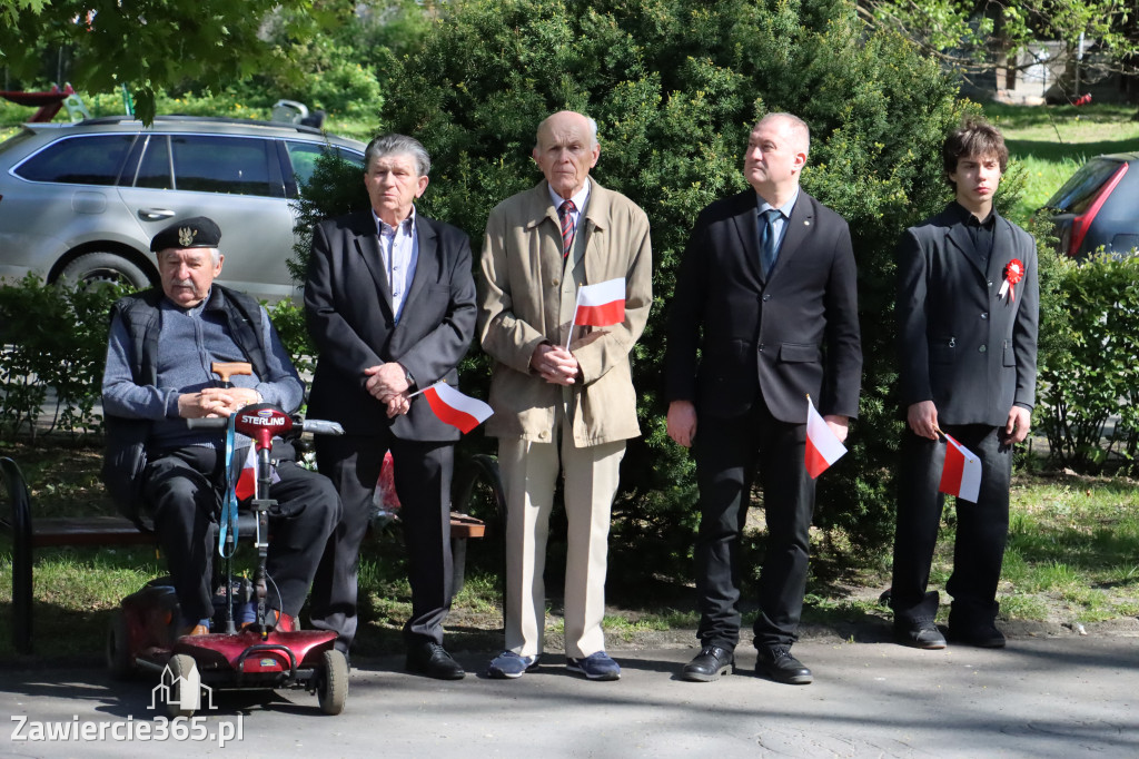 Fotorelacja Zawiercie: 235. rocznica uchwalenia Konstytucji 3 Maja