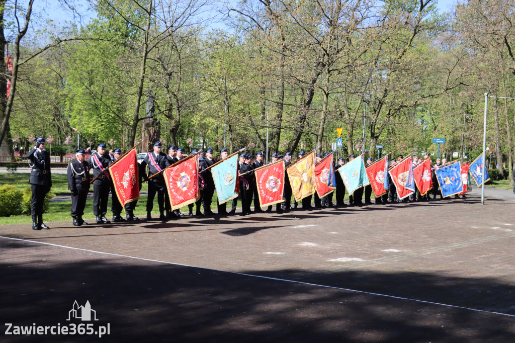 Fotorelacja Zawiercie: 235. rocznica uchwalenia Konstytucji 3 Maja