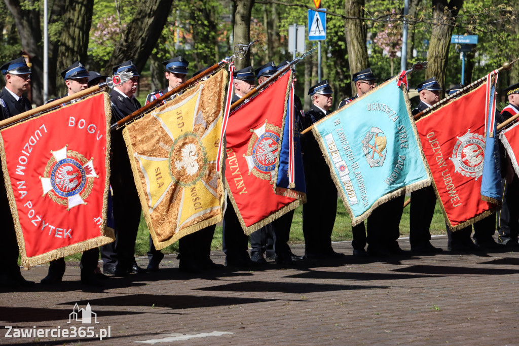 Fotorelacja Zawiercie: 235. rocznica uchwalenia Konstytucji 3 Maja