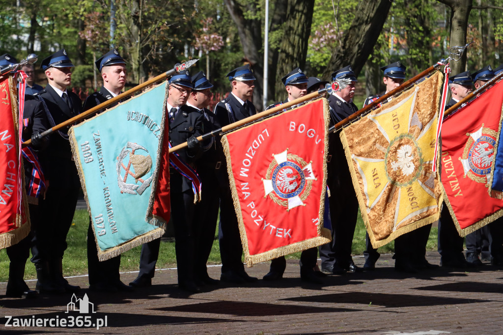 Fotorelacja Zawiercie: 235. rocznica uchwalenia Konstytucji 3 Maja