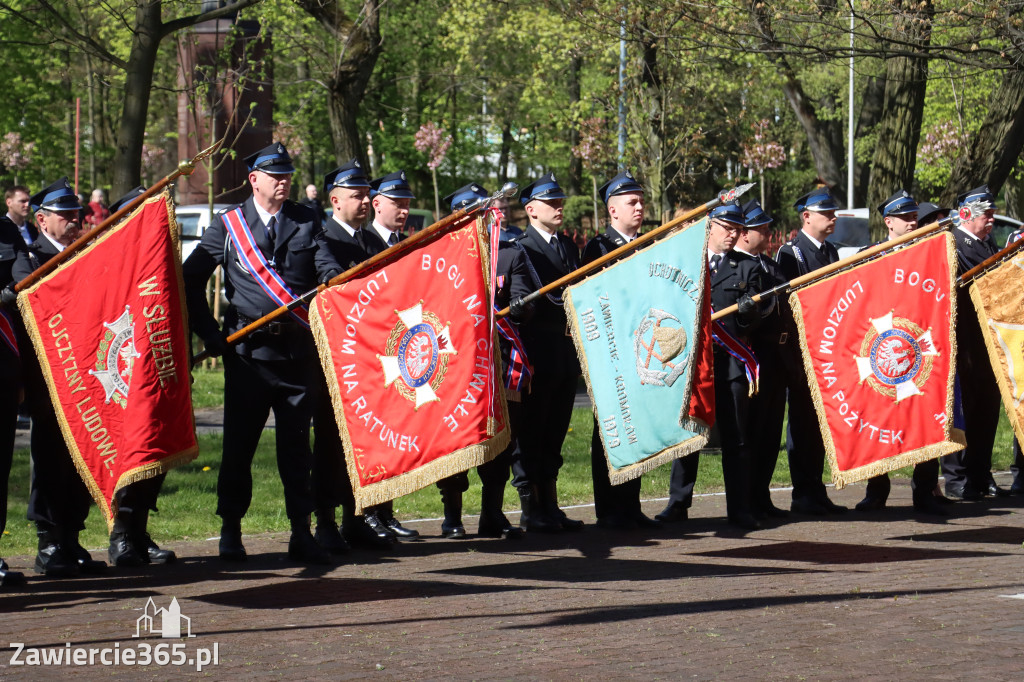 Fotorelacja Zawiercie: 235. rocznica uchwalenia Konstytucji 3 Maja