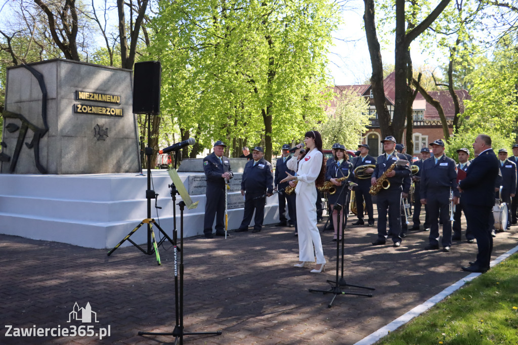 Fotorelacja Zawiercie: 235. rocznica uchwalenia Konstytucji 3 Maja