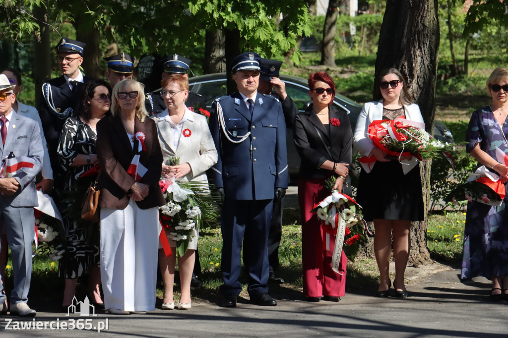 Fotorelacja Zawiercie: 235. rocznica uchwalenia Konstytucji 3 Maja