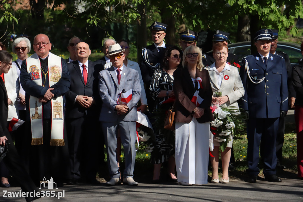 Fotorelacja Zawiercie: 235. rocznica uchwalenia Konstytucji 3 Maja