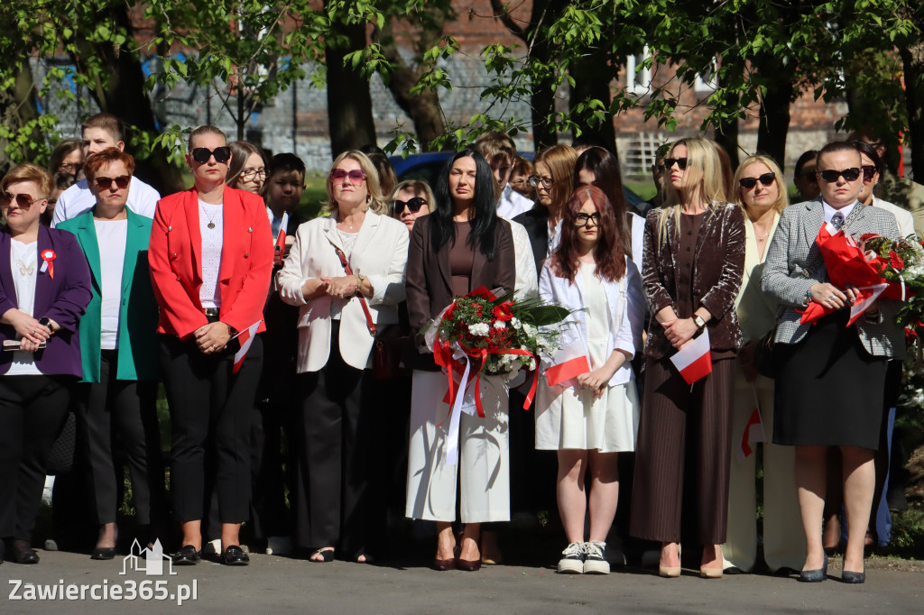 Fotorelacja Zawiercie: 235. rocznica uchwalenia Konstytucji 3 Maja