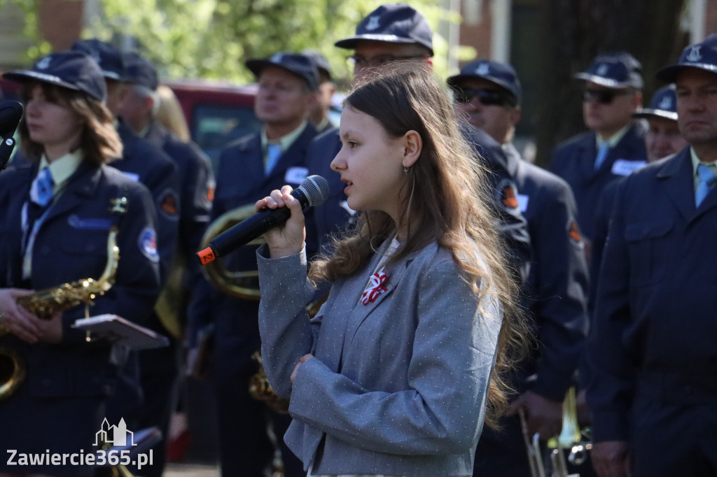 Fotorelacja Zawiercie: 235. rocznica uchwalenia Konstytucji 3 Maja