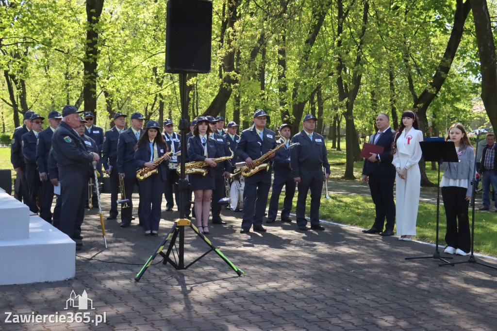 Fotorelacja Zawiercie: 235. rocznica uchwalenia Konstytucji 3 Maja