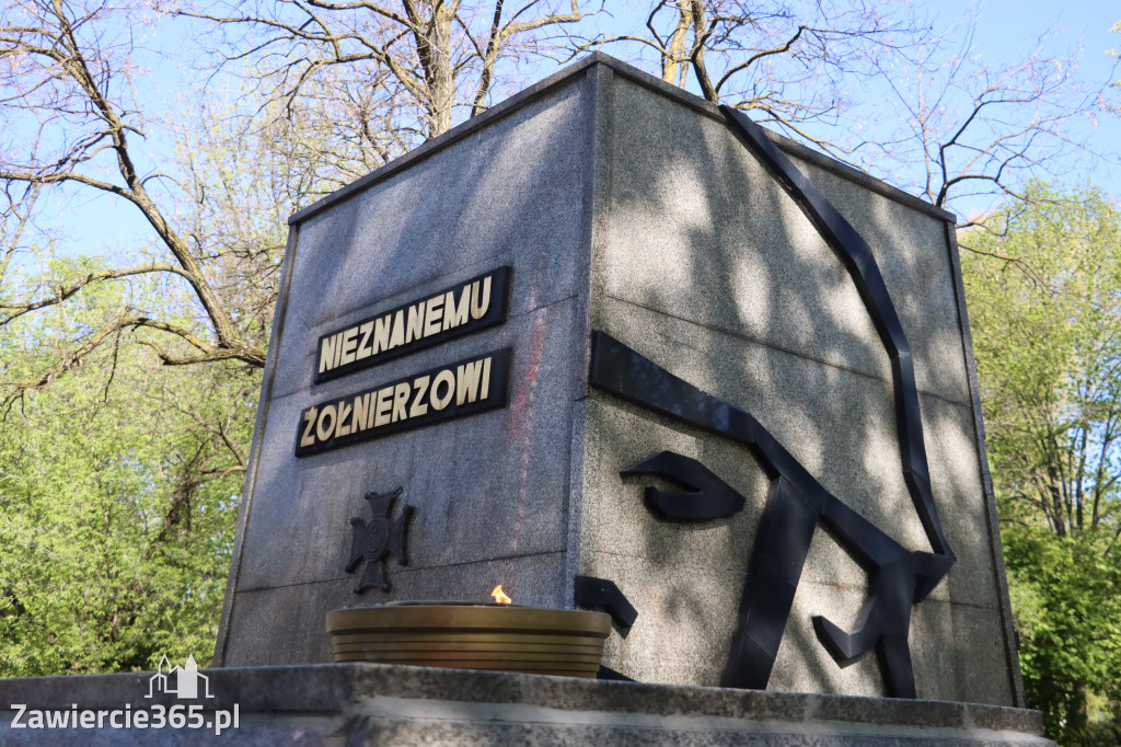 Fotorelacja Zawiercie: 235. rocznica uchwalenia Konstytucji 3 Maja