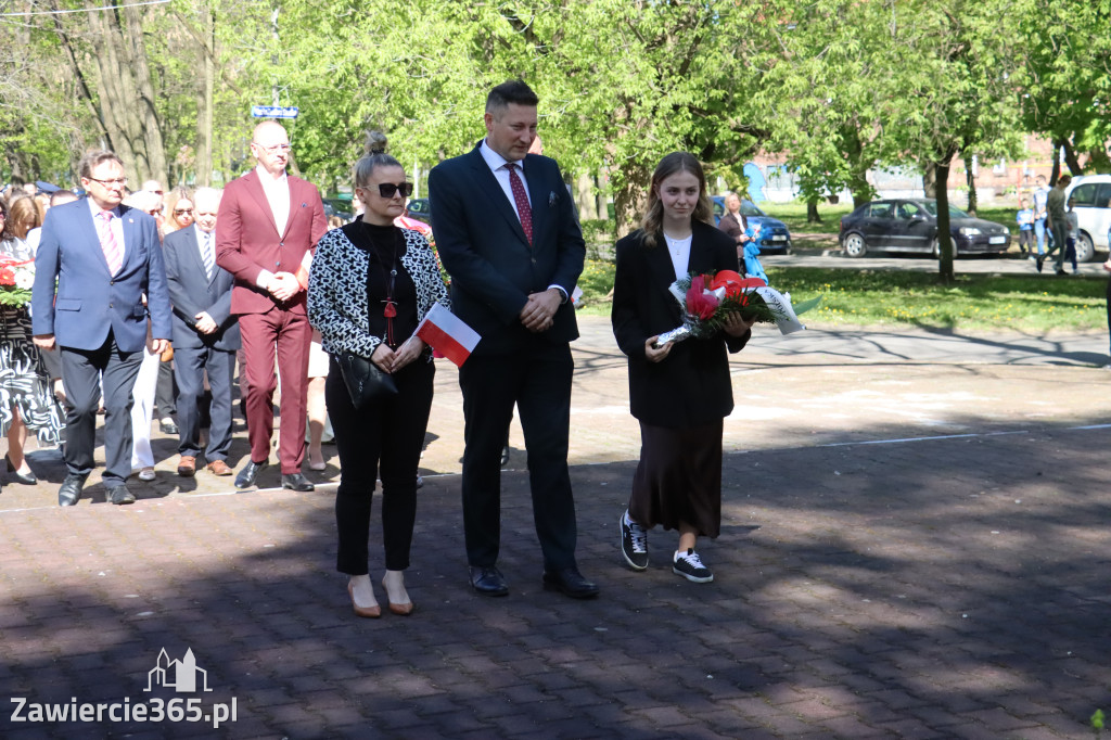 Fotorelacja Zawiercie: 235. rocznica uchwalenia Konstytucji 3 Maja