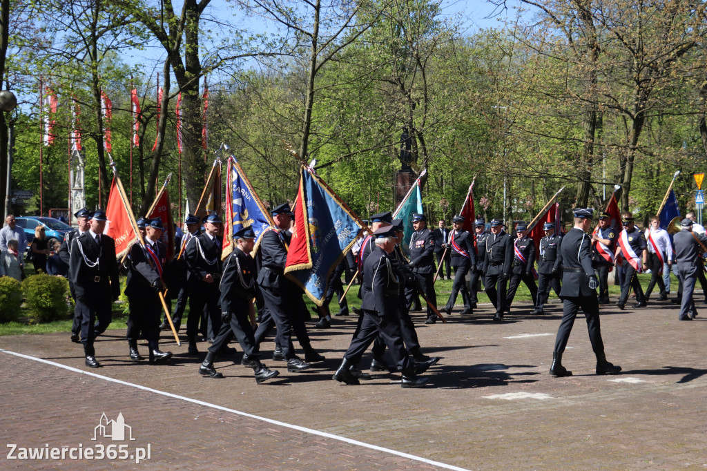 Fotorelacja Zawiercie: 235. rocznica uchwalenia Konstytucji 3 Maja