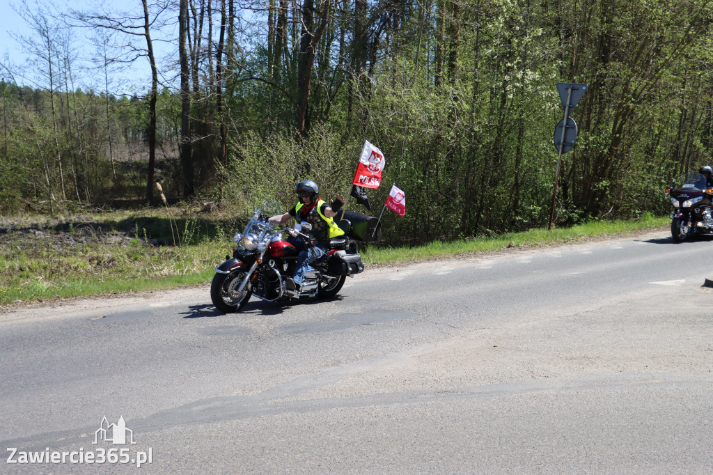 Fotorelacja I: IV Motopiknik w Łazach - parada motocykli