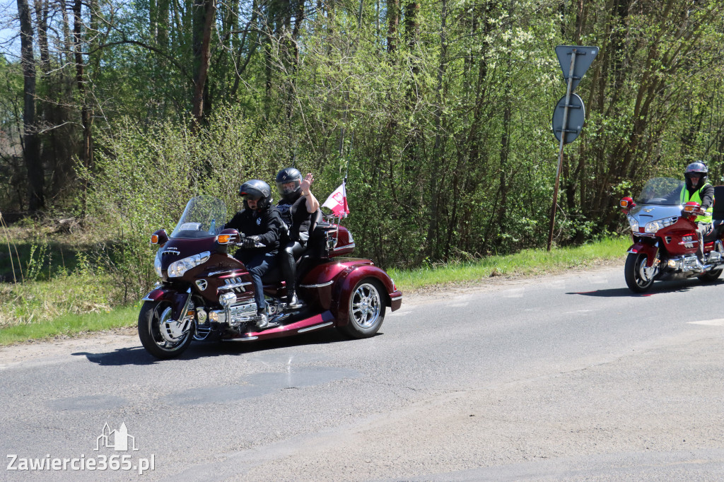 Fotorelacja I: IV Motopiknik w Łazach - parada motocykli