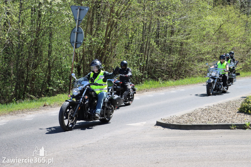 Fotorelacja I: IV Motopiknik w Łazach - parada motocykli