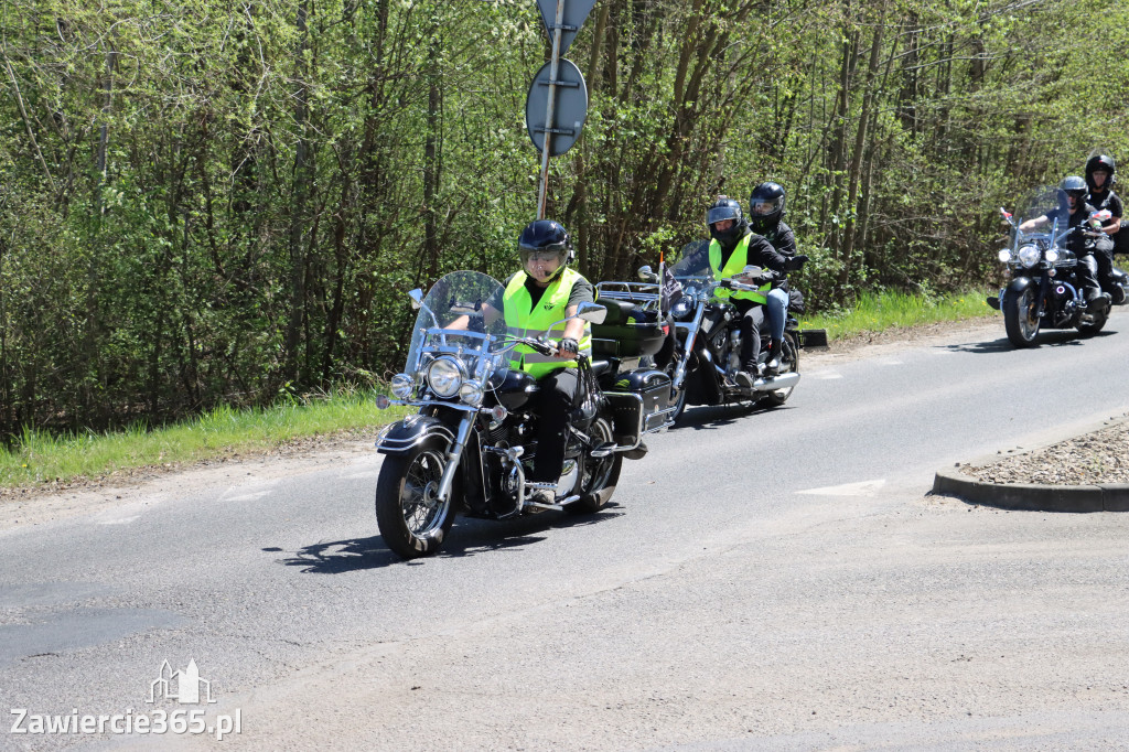 Fotorelacja I: IV Motopiknik w Łazach - parada motocykli