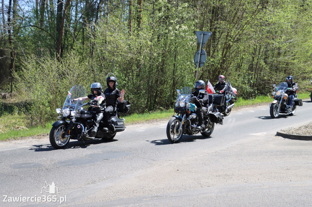 Fotorelacja I: IV Motopiknik w Łazach - parada motocykli