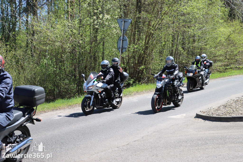 Fotorelacja I: IV Motopiknik w Łazach - parada motocykli