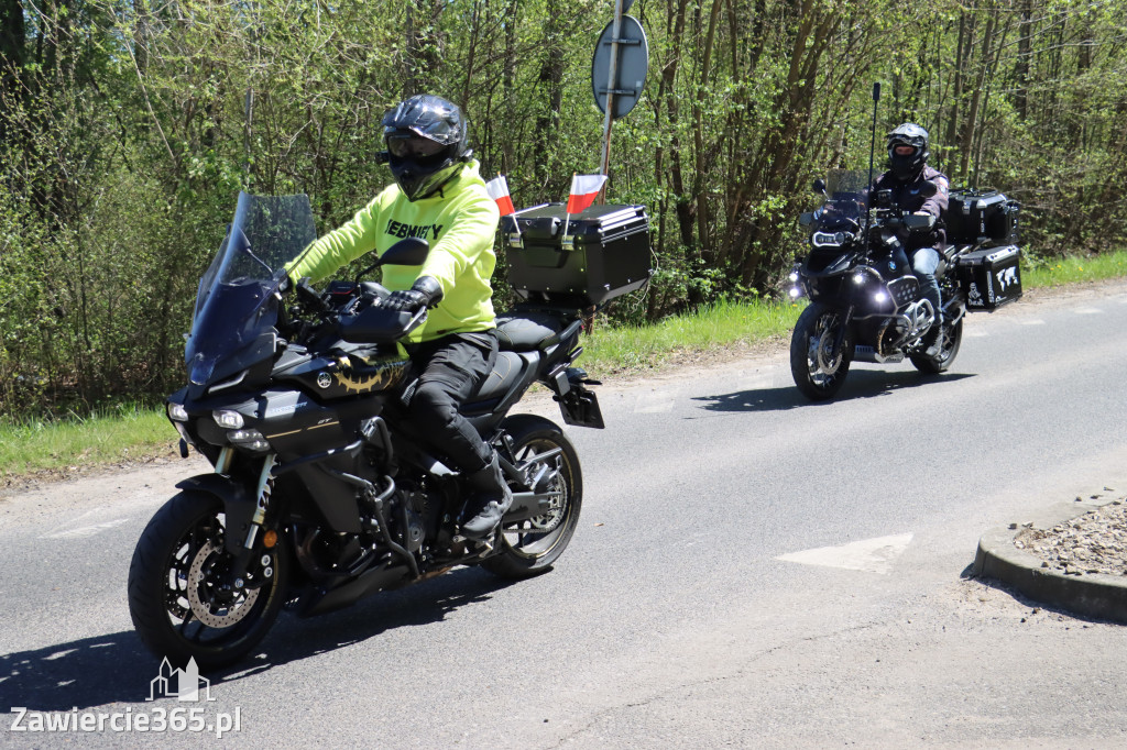 Fotorelacja I: IV Motopiknik w Łazach - parada motocykli