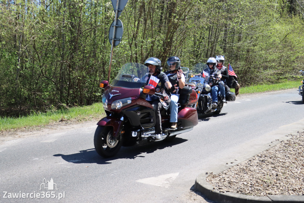 Fotorelacja I: IV Motopiknik w Łazach - parada motocykli