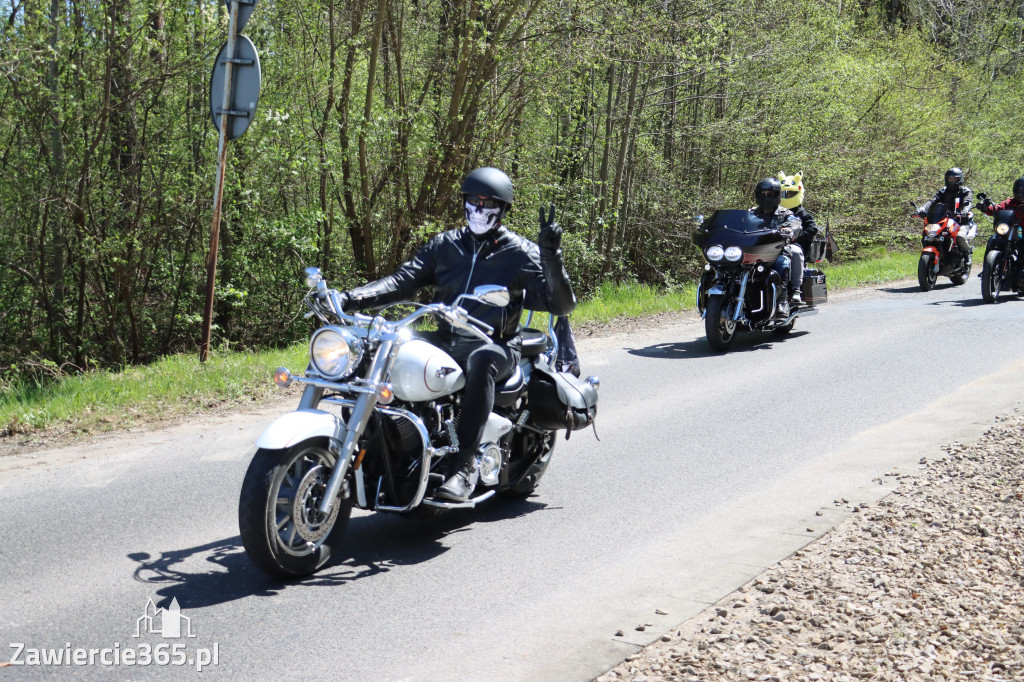 Fotorelacja I: IV Motopiknik w Łazach - parada motocykli
