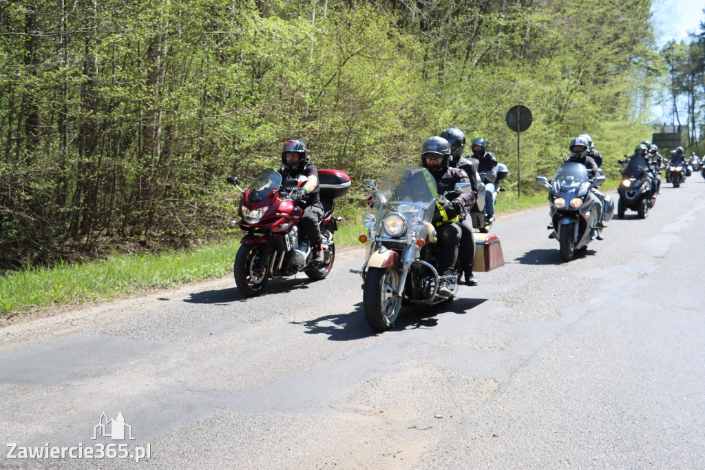 Fotorelacja I: IV Motopiknik w Łazach - parada motocykli