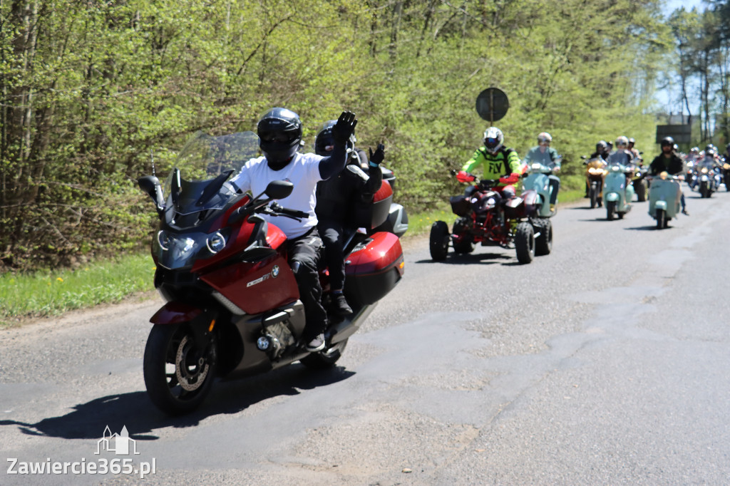 Fotorelacja I: IV Motopiknik w Łazach - parada motocykli