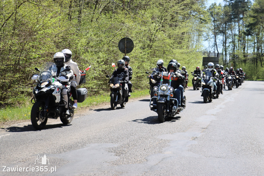 Fotorelacja I: IV Motopiknik w Łazach - parada motocykli