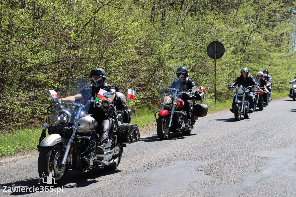 Fotorelacja I: IV Motopiknik w Łazach - parada motocykli