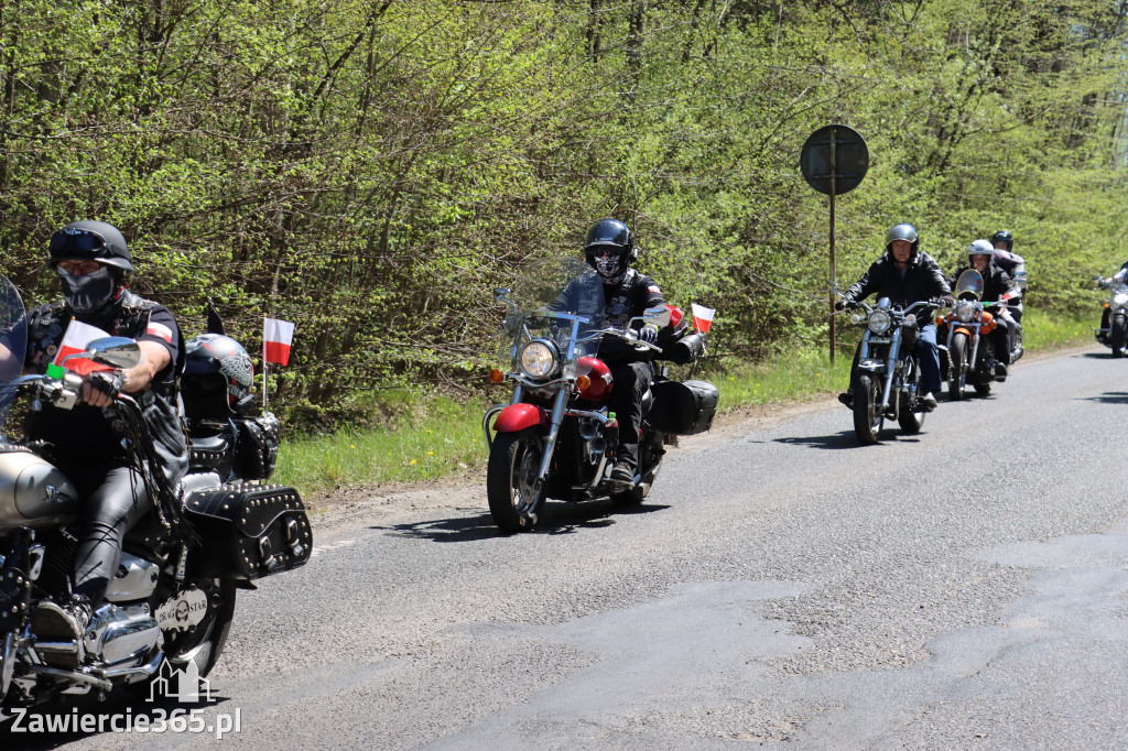 Fotorelacja I: IV Motopiknik w Łazach - parada motocykli