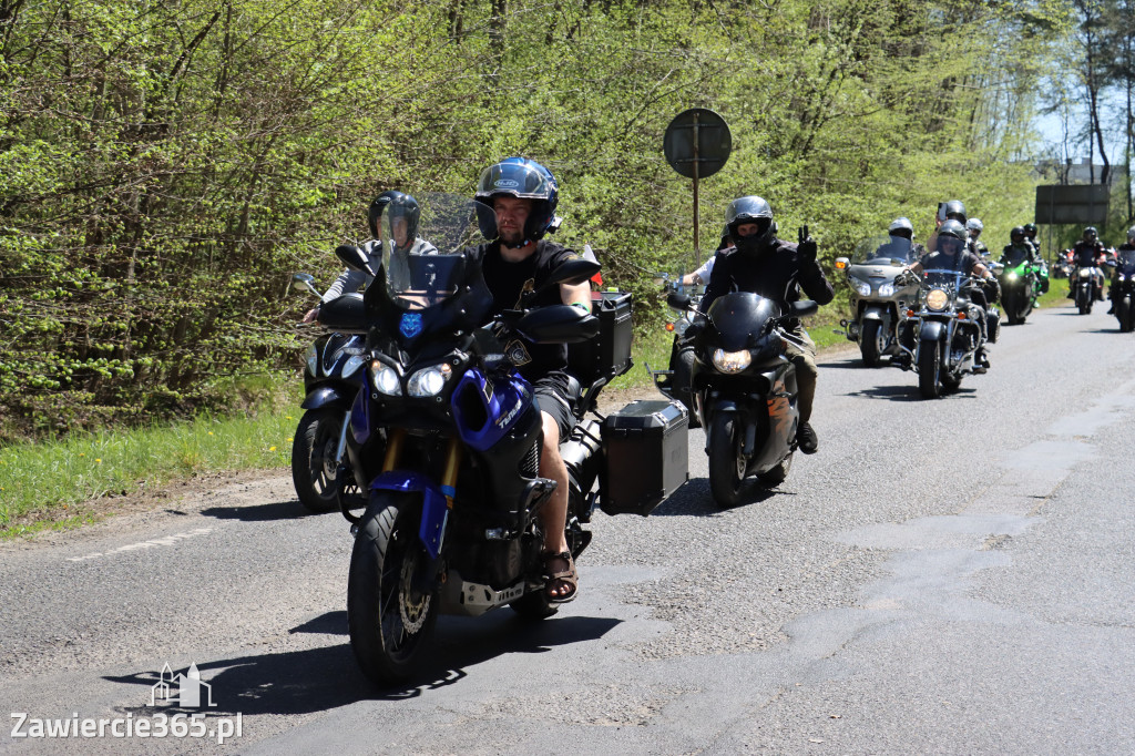 Fotorelacja I: IV Motopiknik w Łazach - parada motocykli