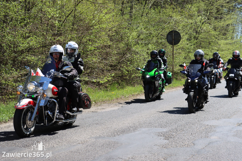 Fotorelacja I: IV Motopiknik w Łazach - parada motocykli