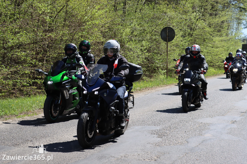 Fotorelacja I: IV Motopiknik w Łazach - parada motocykli