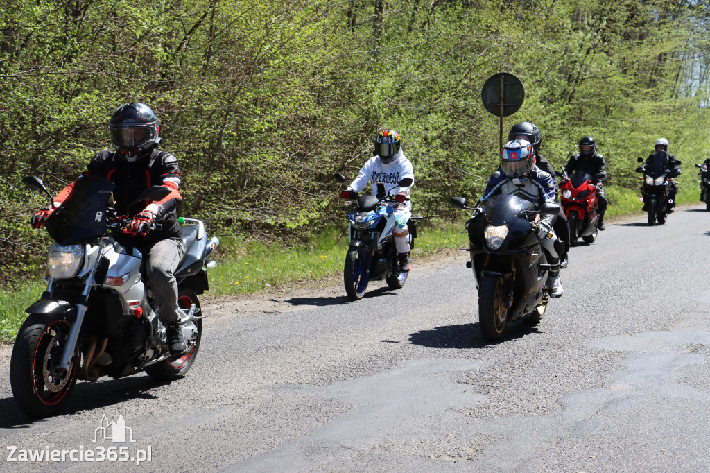 Fotorelacja I: IV Motopiknik w Łazach - parada motocykli