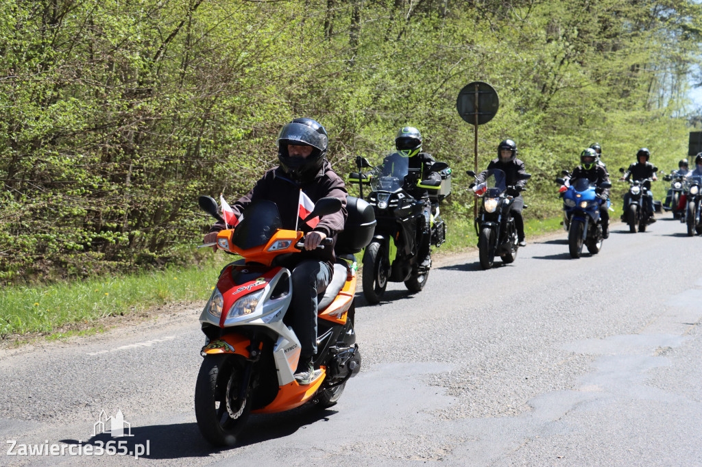 Fotorelacja I: IV Motopiknik w Łazach - parada motocykli