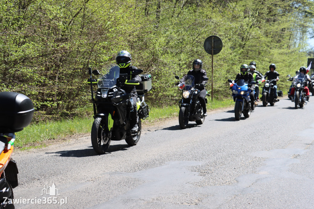Fotorelacja I: IV Motopiknik w Łazach - parada motocykli