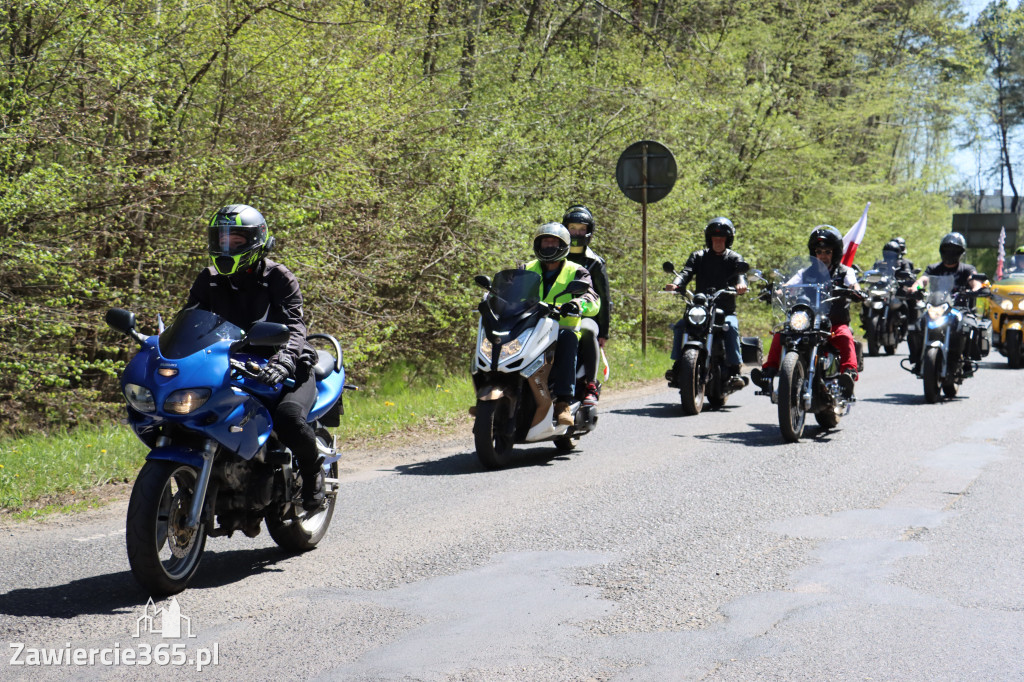 Fotorelacja I: IV Motopiknik w Łazach - parada motocykli