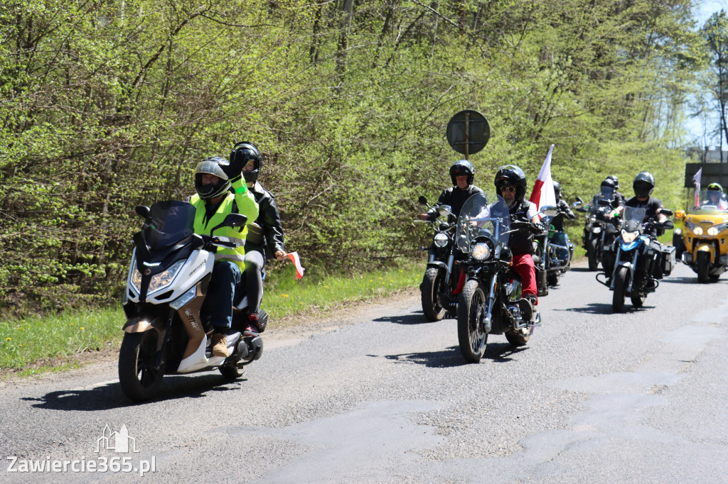 Fotorelacja I: IV Motopiknik w Łazach - parada motocykli