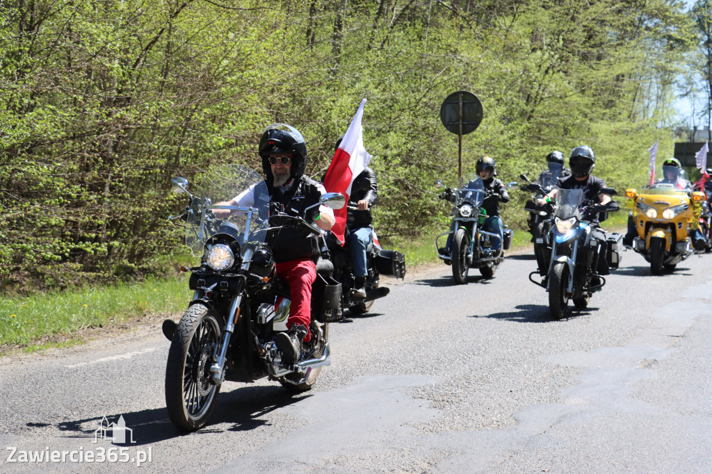 Fotorelacja I: IV Motopiknik w Łazach - parada motocykli