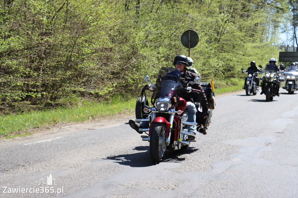Fotorelacja I: IV Motopiknik w Łazach - parada motocykli