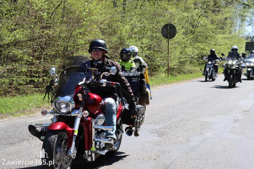 Fotorelacja I: IV Motopiknik w Łazach - parada motocykli