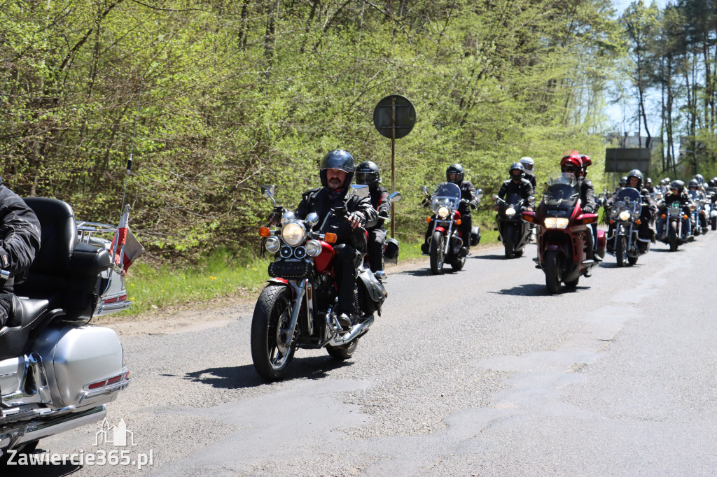 Fotorelacja I: IV Motopiknik w Łazach - parada motocykli