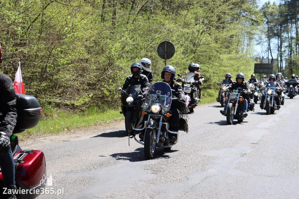 Fotorelacja I: IV Motopiknik w Łazach - parada motocykli