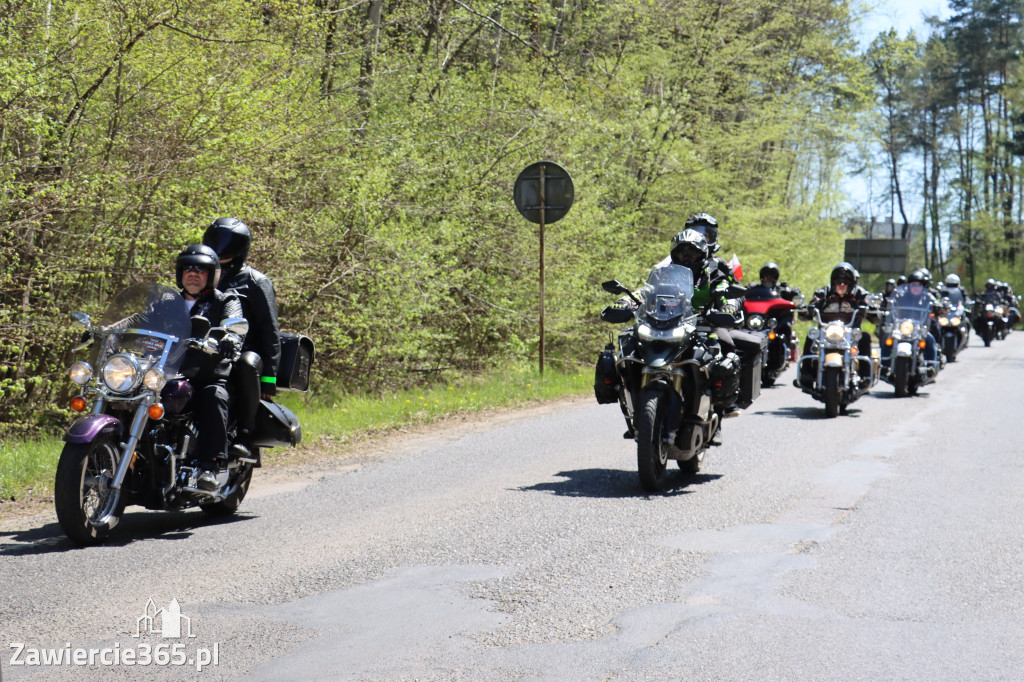 Fotorelacja I: IV Motopiknik w Łazach - parada motocykli