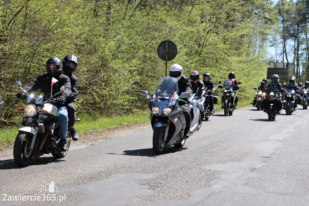 Fotorelacja I: IV Motopiknik w Łazach - parada motocykli