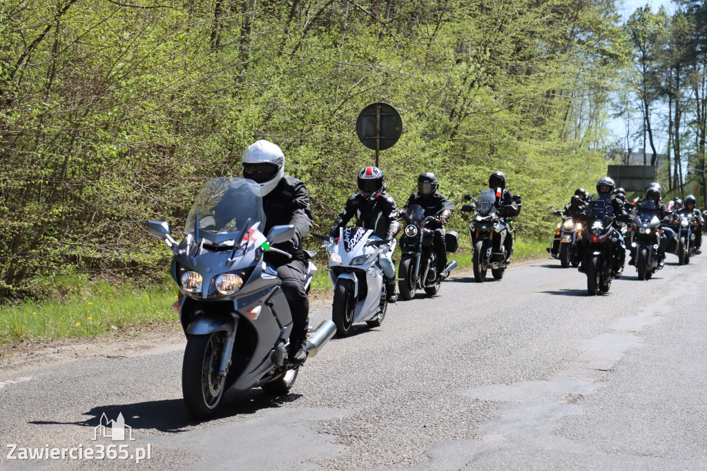 Fotorelacja I: IV Motopiknik w Łazach - parada motocykli