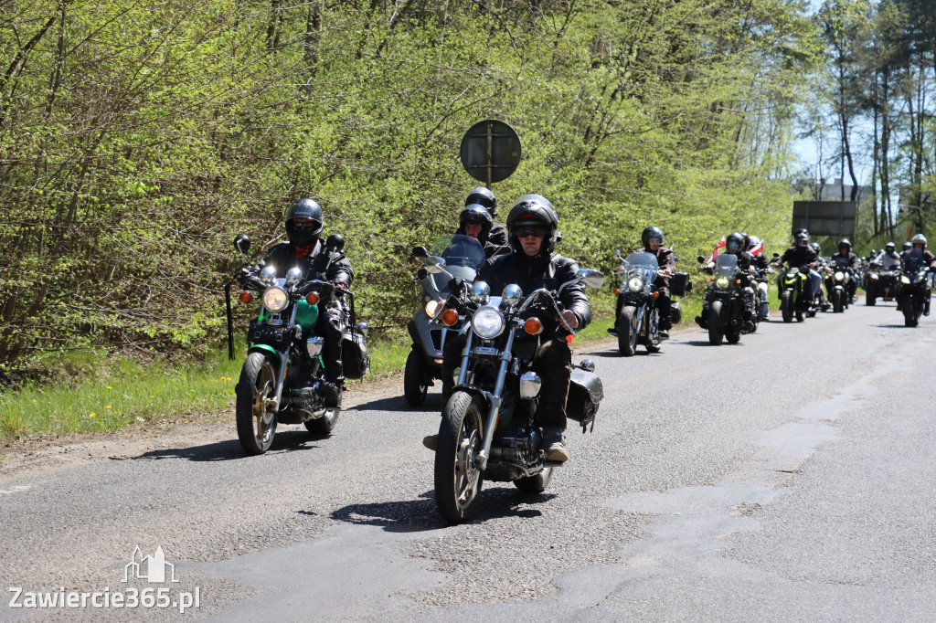 Fotorelacja I: IV Motopiknik w Łazach - parada motocykli