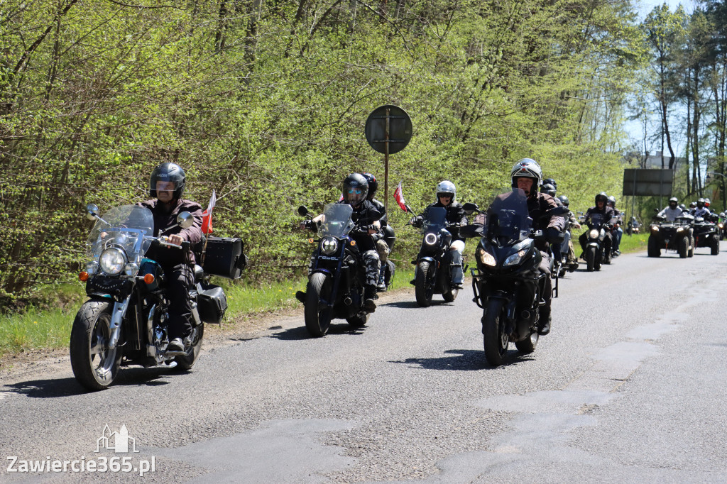 Fotorelacja I: IV Motopiknik w Łazach - parada motocykli